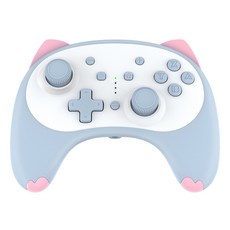 良值 SWITCH卡通喚醒手柄 輕巧舒適 喚醒功能 多款遊戲適用, L415, 藍貓, 1個