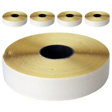 LIENO 魔鬼氈 50mm x 10m 絨面 白色, 5個