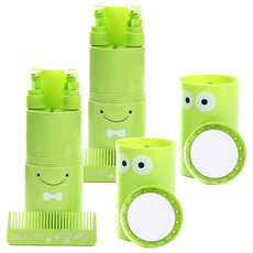 알럽홈 여행 워시 5p 풀세트 그린, 2세트