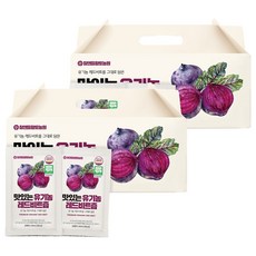 참앤들황토농원 자연을 담은 맛있는 레드비트즙, 2.4L, 2개