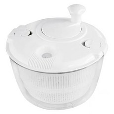 PEARL LIFE 珍珠金屬 手搖蔬菜脫水機, 白色, 1個