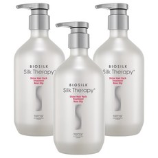 실크테라피 샤인 트리트먼트 플러스 로즈힙향, 500ml, 3개