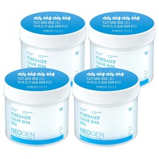 NEOGEN 毛孔清潔BHA爽膚棉, 90片, 4罐