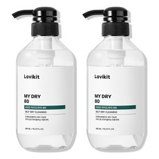La vikit My Dry 80 洗衣精 正裝, 480ml, 2個