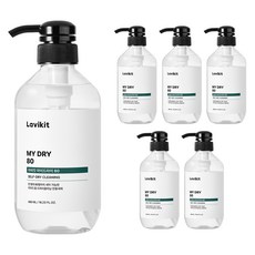 La vikit My Dry 80 洗衣精 正裝, 480ml, 6個