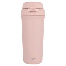 WOKY 沃廚 台灣公司貨 All P輕芯鈦瓷雙飲保溫瓶, 靄緋粉, 500ml, 1個