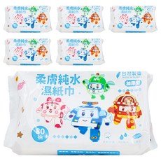 KOgi 宏瑋 波力poli 濕紙巾, 6包, 1組