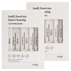 ScalQ 旅行用一次性泡沫潔面凝膠型 20入, 100ml, 2個