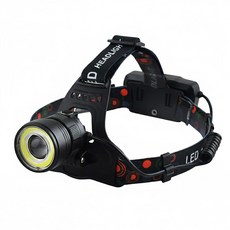 PRACTICAL 實用牌 T6 + COB旋轉變焦頭燈 PR-AH802 直徑40 x 52mm, 黑色, 1個