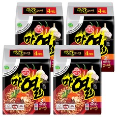 오뚜기 마열라면 120g, 16개