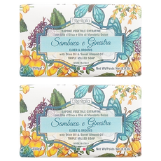 Iteritalia伊特雅 頂級植萃香氛皂-接骨木花語, 250g, 2個