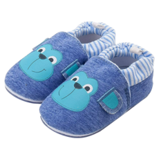 bebehome 歐美手工防滑嬰兒鞋 學步鞋 15cm 開心小猴