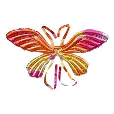 Second Best 蝴蝶翅膀派對氣球 100 x 64 cm, 1個, NO. 05