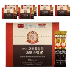 Jungwonsam 6年產高麗紅蔘精 30條入+提袋, 300g, 7盒