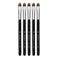 화홍엠 258 컨실러 브러쉬, 블랙, 5개