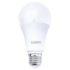 SAMPO 聲寶 LED節能燈泡 16W LBP16LDA, 晝光色, 1個