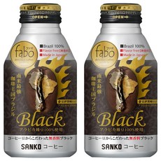 SANKO fabo 優質黑咖啡飲料, 2個, 275ml