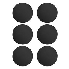 아이끌레 보이드 문콕 보호패드 라운드, 블랙, 6개