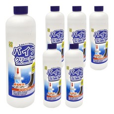 CLH 終結堵塞除臭管道疏通劑 1 個 日本 CLH 強效疏通劑, 500ml, 6瓶