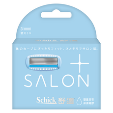 Schick 舒適牌 極Salon Plus仕女除毛刀片, 3個, 1盒