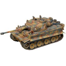 ACADEMY HOBBY MODEL KITS 1/35 虎I型初期型內部重現模型塑膠模型坦克 13239, 1個