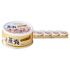 Vi.Chi 蒸爽機腿犬餐罐 心血管保健, 80g, 24罐, 雞腿肉塊 + 保健湯