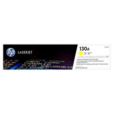hp 惠普 130A 碳粉匣, 黃色, 1個