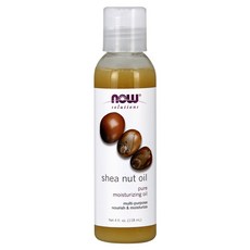 NOW Foods 純乳木果保濕油, 118ml, 1瓶