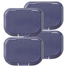 Skater 可重複使用濕紙巾蓋 WTL1AG, 深藍色, 4個