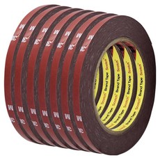 3M 壓克力泡棉灰色雙面膠帶 10mm x 5m, 7個