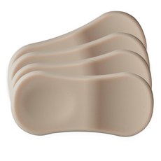 Diar 鉑金矽膠湯匙筷子座, 沙米色, 4個