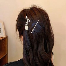 페이퍼먼츠 튤립진주 헤어핀 23408 2p + 쇼핑백 + 선물상자 세트