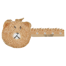 MasterClean 韓風手編洗碗巾, 小熊造型, 3個, 小熊淺咖色, 6包