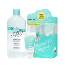멀블리스 에브리데이 클렌징 세트 클렌징워터 500ml + 미니 폼클렌징 20ml, 1세트