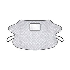 탐사 차량 내부 온도 상승 방지 햇빛가리개 블랙박스 앞유리용 + 보관용 가방(블랙박스 녹화가능)