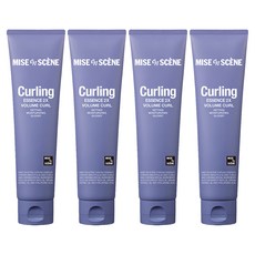 미쟝센 컬링 에센스 2X 볼륨 컬 크림, 150ml, 4개