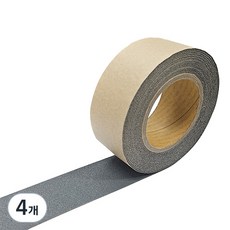 프로탑 미끄럼방지 테이프 회색 50mm x 10m, 4개