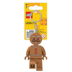 LEGO 樂高 薑餅人鑰匙圈燈, LGL-KE182H, 1個