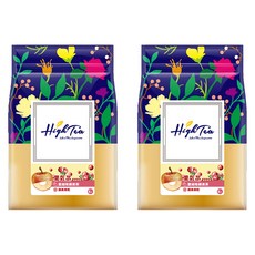 High Tea 伂橙 果乾茶, 蔓越莓蘋果茶包 + 蘋果乾 Set, 5g, 8包, 2袋