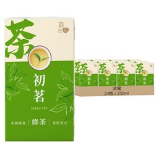 波蜜 靠茶初茗綠茶, 250ml, 24瓶