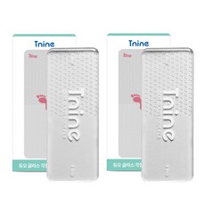 Tnine Duo 玻璃腳部去角質器, 2個, 1入