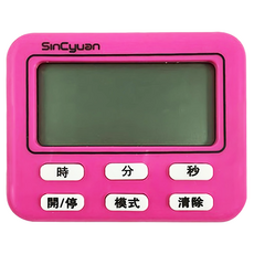 SinCyuan 欣銓 24小時大螢幕電子時鍾計時器, SC-TK00, 1個