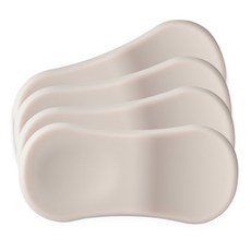 Diar 鉑金矽膠湯匙筷子架, 燕麥米色, 4個