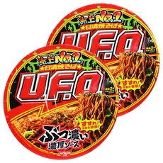 NISSIN 日清 U.F.O. 炒麵 特濃日式炒麵醬口味, 日式風味包麵, 2入