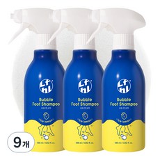 라이프홀릭 버블 풋 샴푸 아이스 레몬, 1개입, 9개, 400ml