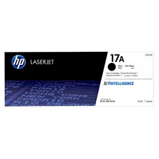 hp 惠普 17A 碳粉匣 CF217A, 黑色, 1盒