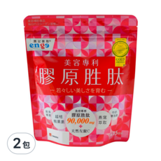 enge 鷹記維他 膠原胜肽 90,000mg, 含維生素C, 120g, 2包