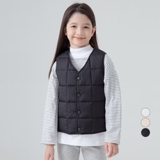 LollyTree 兒童鬆餅格紋絎縫鋪棉背心