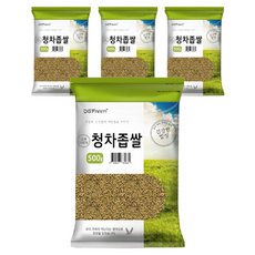 건강한밥상 국산 청차좁쌀, 500g, 4개