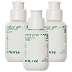 이니스프리 그린티 씨드 히알루론산 세럼, 80ml, 3개